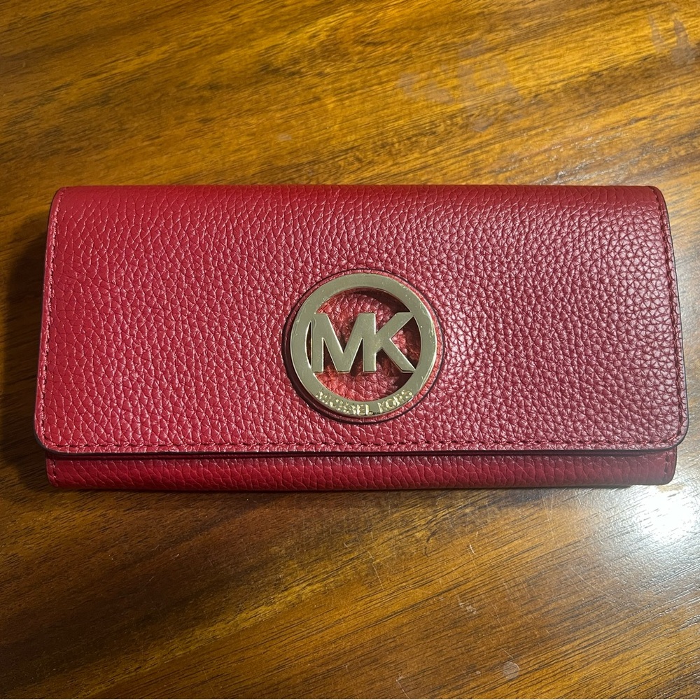 Michael Kors Red Wallet